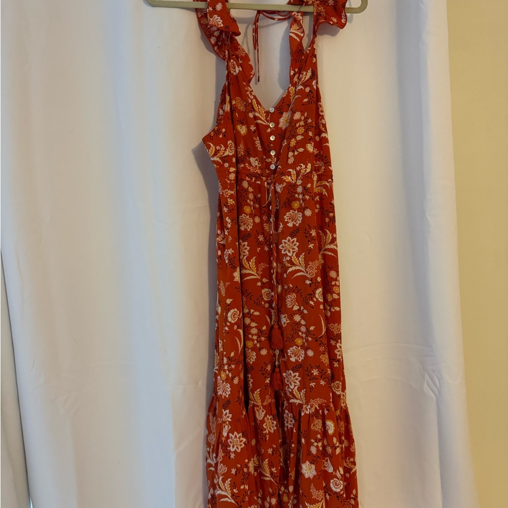 Floral maxi dress